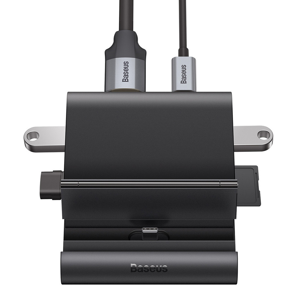 USB Хаб Baseus Mate Docking Type-C Mobile Phone Intelligent HUB Pro (Type-C to HDMI+2xUSB2.0+USB3.0+PD+SD+TF)
