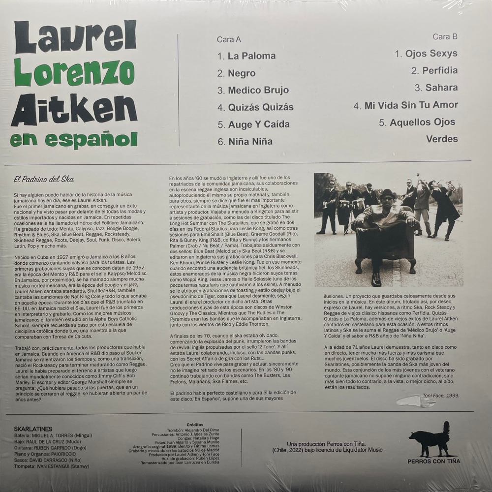 Laurel Lorenzo Aitken – En Español (Чили 2022г.)