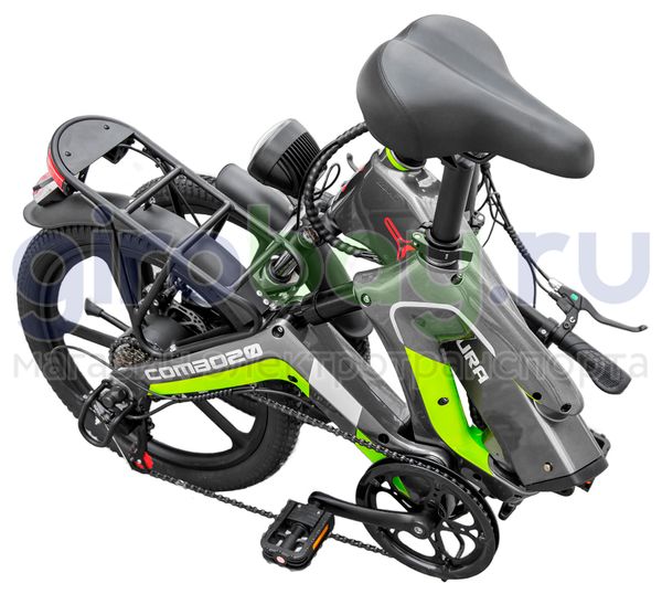 Электровелосипед Yokamura Combo 20 (48V/11Ah) - Grey Black