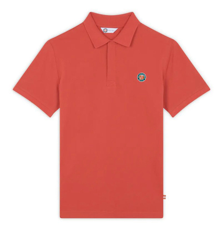 Теннисное поло Roland Garros Basic Islande - clay