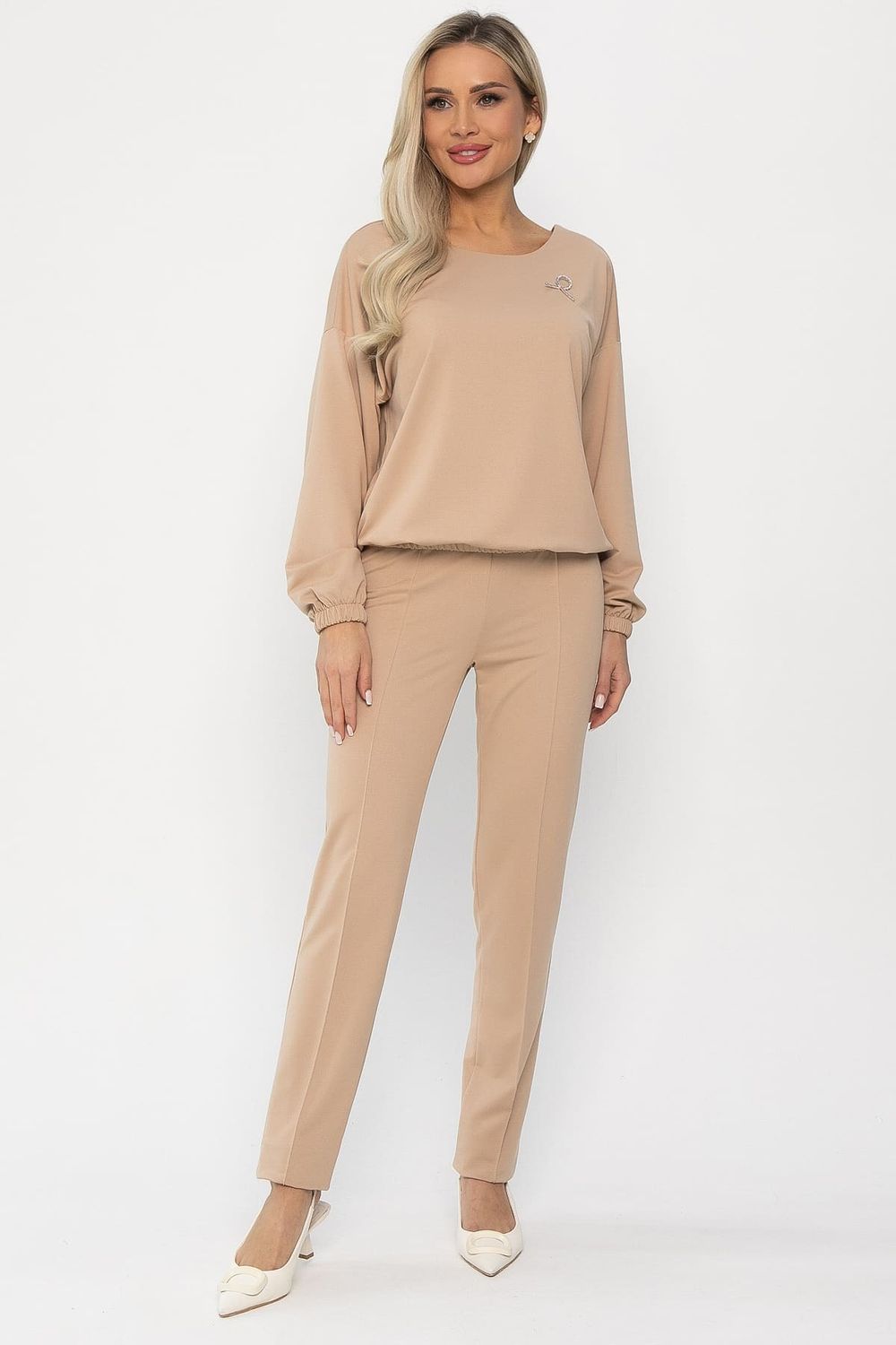 Костюм Она (бежевый) К13720-15М LT Collection