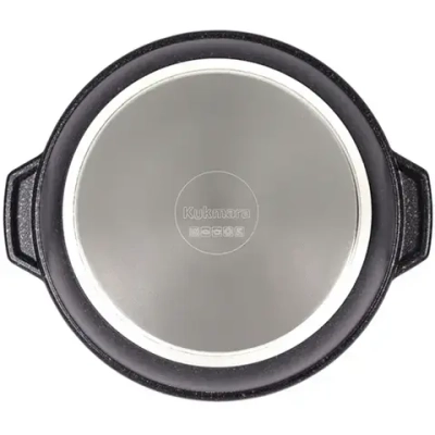 Кастрюля-жаровня 4л «Granit Ultra Induction» (blue) со стеклянной крышкой жгги41а