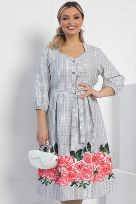 Платье Вершина восхищения (белое) П12880-3М LT Collection