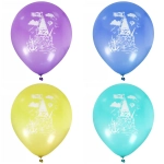 Воздушные шары 50 шт, 10»/25см «Пиратский корабль», (микс)