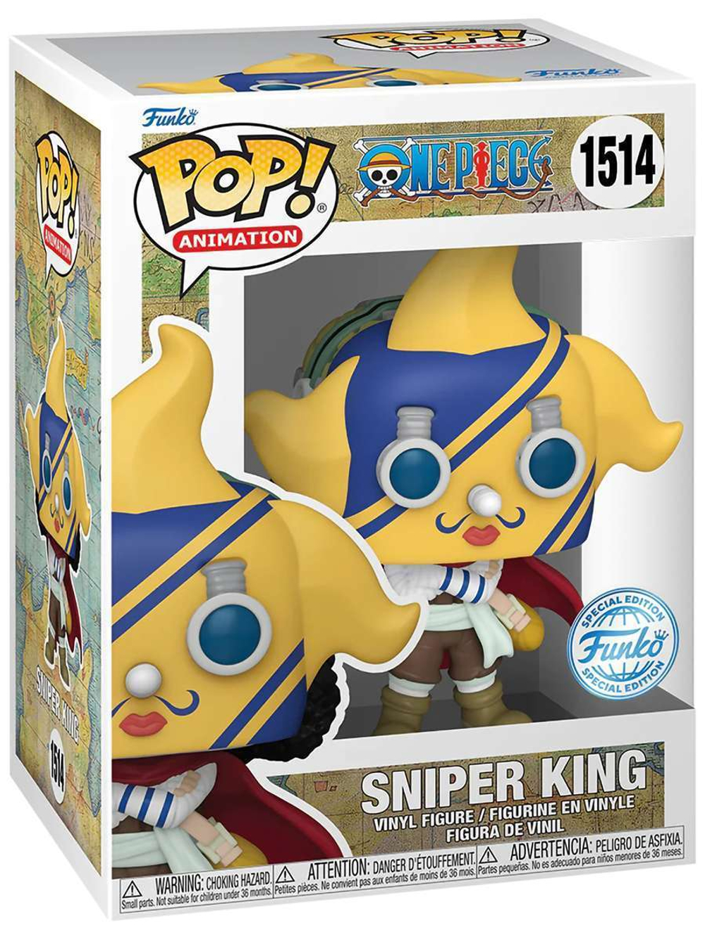 Фигурка Funko POP! Animation One Piece Sniper King (Exc) (1514) 76913