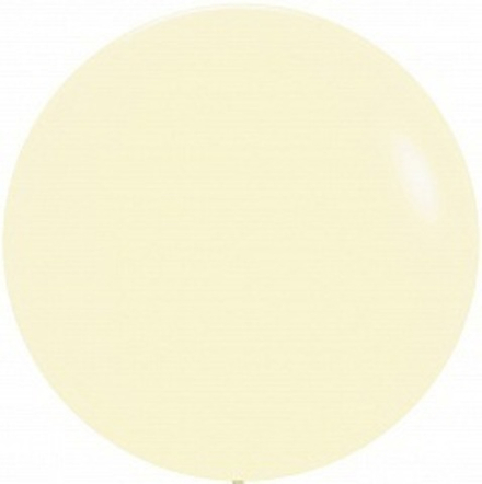 Большой шар "Светло-желтого цвета макарунс" 60 см