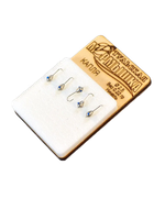 Мормышка для зимней рыбалки - "Капля". Диаметр - 2,5 мм, вес - 0,22 гр., цвет - Никель. Тульская точеная спортивная вольфрамовая мормышка в наборе - 5 шт.