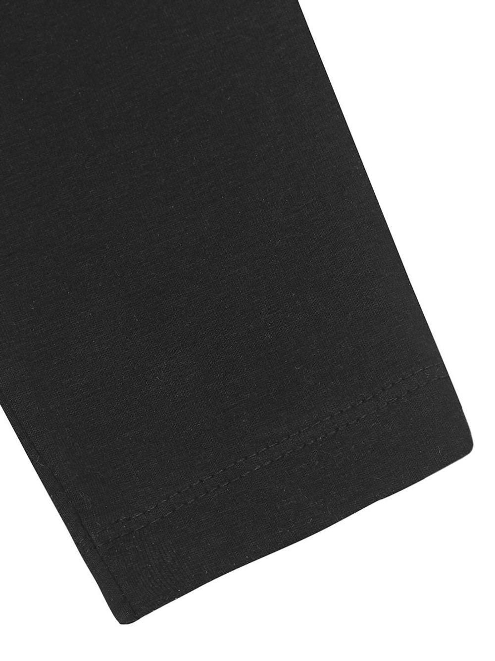 Лонгслив для девочек р-р 122 чёрный (Такро) M0874KL-7/10