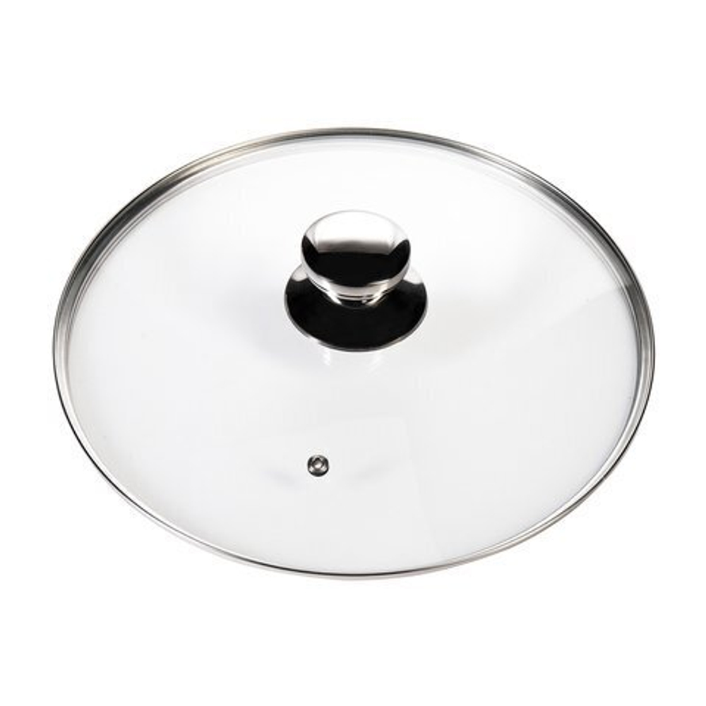 Крышка стеклянная Leran GL26-T metallico 26 см