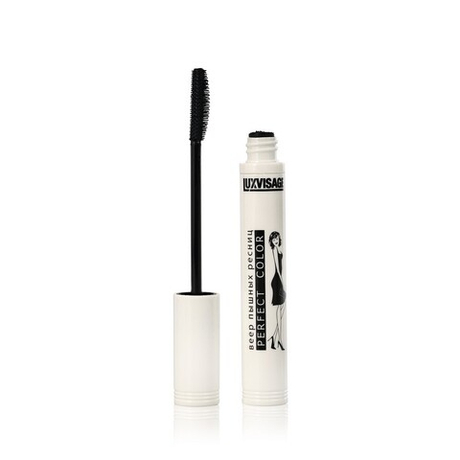Тушь для ресниц LuxVisage Perfect Color Веер пышных ресниц 9 гр