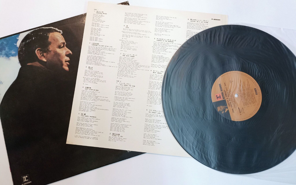 Винтажная виниловая пластинка LP Frank Sinatra Sinatra and Company (Japan 1971)