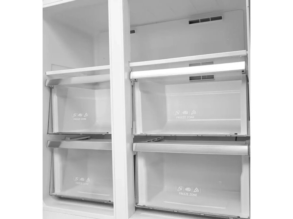 Холодильник Lex LCD450BMID синий металлик/черный