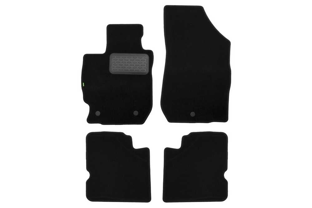 Коврики в салон для NISSAN Almera АКПП 2012-2018, седан, 4 шт.(текстиль) KVR02364001210KH