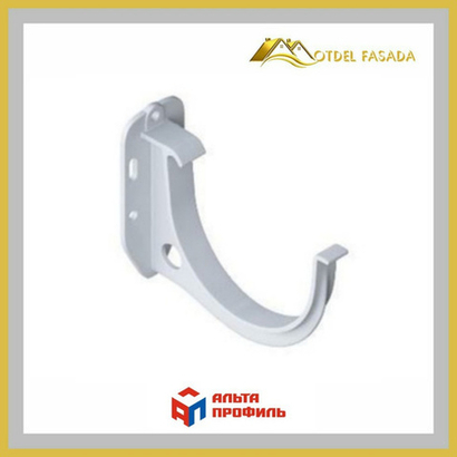 Кронштейн желоба ПВХ Альта-Профиль Элит белый
