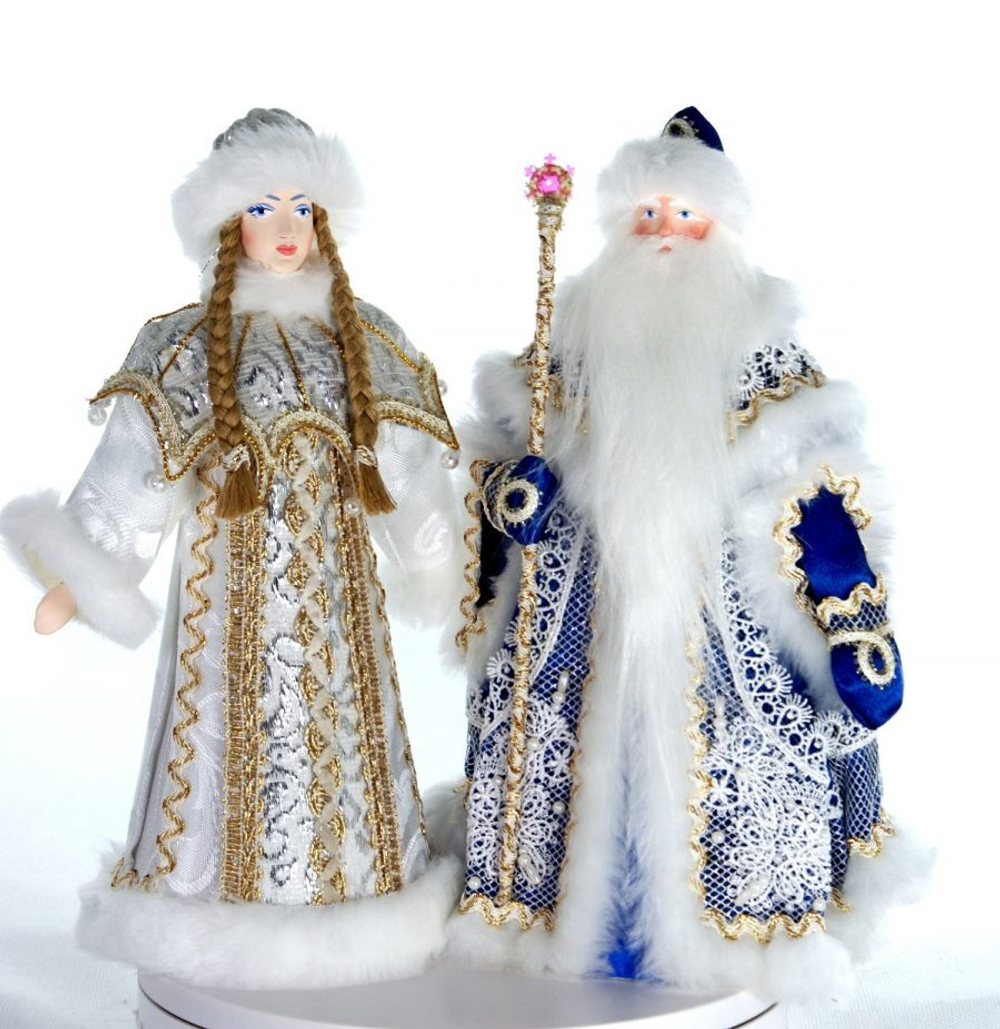 Кукла фарфоровая Снегурочка