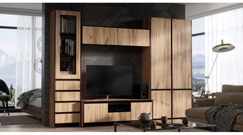 Бостон Стеллаж 3 ящика Дуб вотан