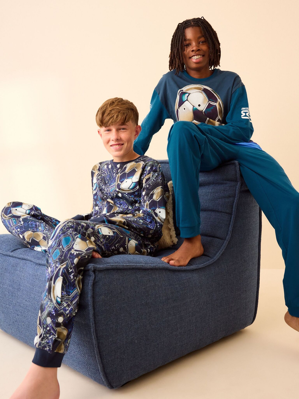 Пижама для мальчика Next K99-143, 2 шт., Синий