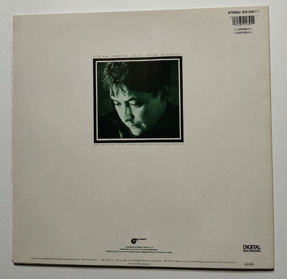 Винтажная виниловая пластинка LP Chris Rea Shamrock Diaries (Germany 1985)