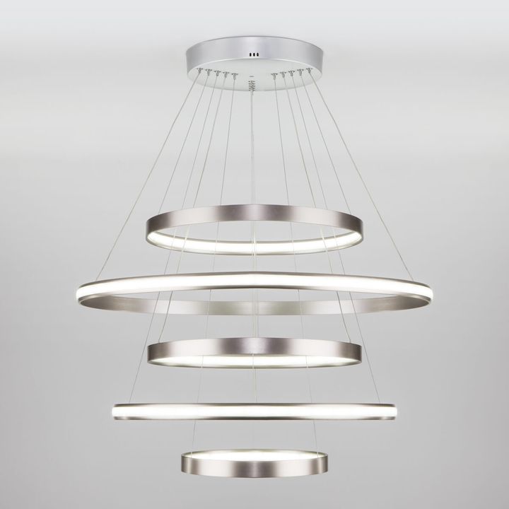 Подвесной светильник Eurosvet 90179/5 сатин-никель