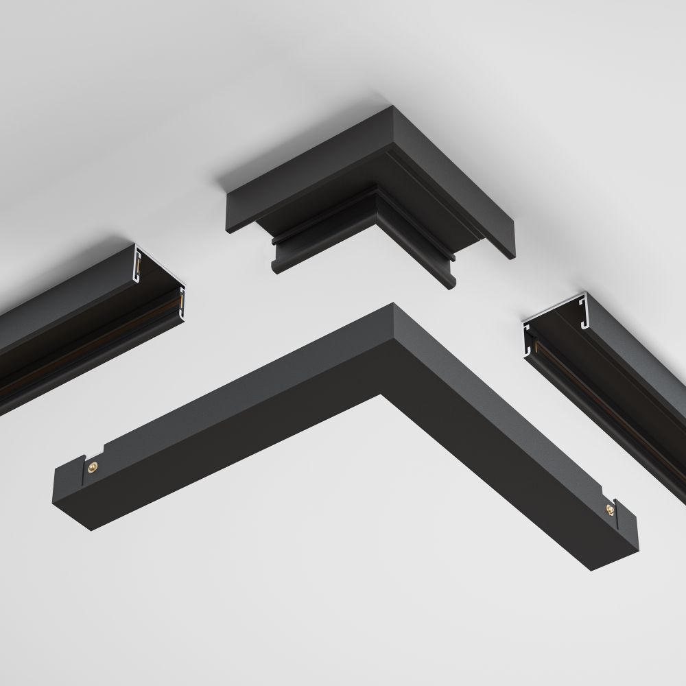 Коннектор угловой, накладной Maytoni   TRA172CL-11B