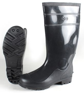 Сапоги ПВХ "Step" (чёрн)