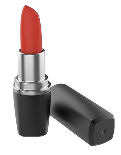 Черный вибратор-помада Mira