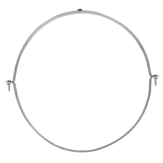 Хомут для воздуховода SHUFT без резинового профиля 400 мм (шпилька) — (1)