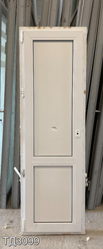 Дверь балконная пластиковая Б/У 1780(в) x 560(ш)