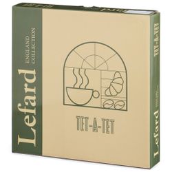 НАБОР ТАРЕЛОК ЗАКУСОЧНЫХ LEFARD "TET-A-TET" 2 ШТ. 20,5 СМ (КОР=16НАБ.)
