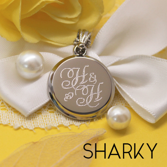 Кулон мини Ø 23мм с гравировкой на заказ (медно-никелевый сплав)