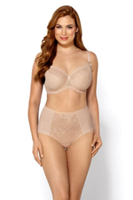 Бюстгальтер Tatiana с шитыми чашками plus size на поролоне (Размер: 95G) (Цвет: кофейный)