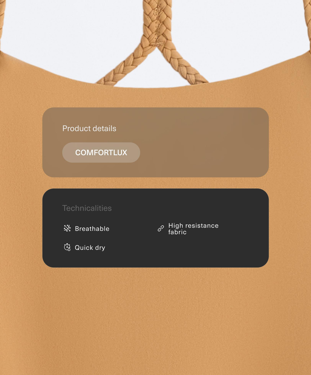 Oysho Короткий комбинезон Comfortlux, горчичный