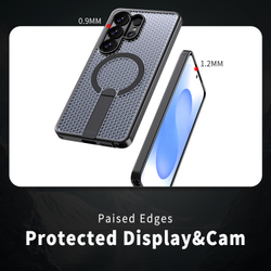 Прозрачный чехол Mesh Pro Magnetic Case для Samsung Galaxy S26 Ultra