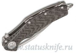 Нож Marfione Custom Matrix R Titanium / CF M390фотография - 3