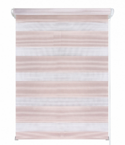 Рулонные шторы День-Ночь Карамель