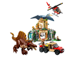 LEGO Jurassic World 76976 «Спинозавр и кетцалькоатль: воздушная миссия» — динозавры и экшн