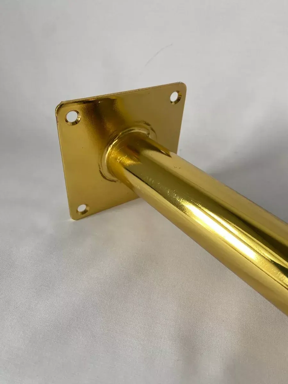 Ножки для мебели металлические золотые высокие 40см - 4 шт