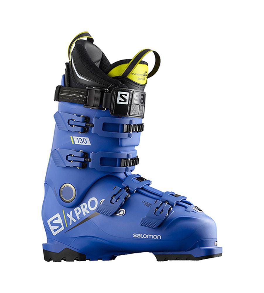 SALOMON ботинки горнолыжные X Pro 130 Raceblue/Acid Green размер 24X