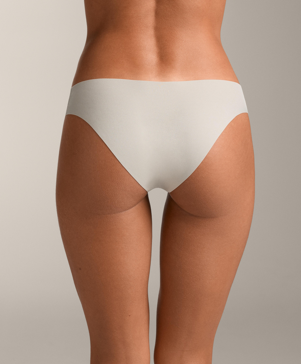 OYSHO Набор из пяти классических трусиков из полиамидной смеси, шоколадный