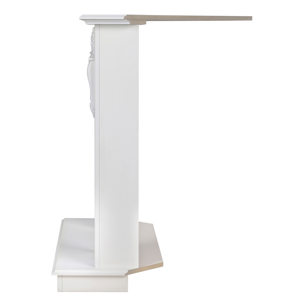 Каминокомплект Real Flame Dominica Corner WT с очагом Majestic Lux Black RC (угловой)