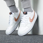 Женские кроссовки Nike Court Borough Low 2 'White Metallic Red Bronze' BQ5448-116