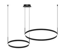 Kink Light 08219,19PA(4000K) Подвес димм.Тор черный d40+60