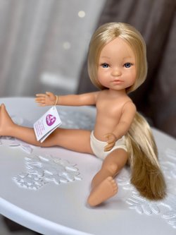 Кукла BERJUAN виниловая 35см Fashion Girl без одежды (2849)