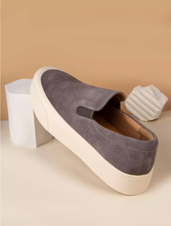 Слипоны женские из натуральной замши (36-41)р. / шт. HL1-5