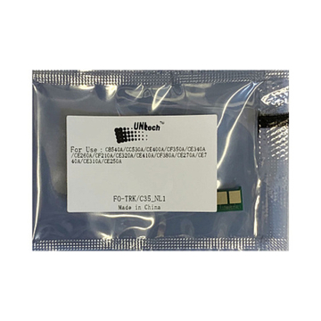 Чип для картриджа HP CB540A/CE400A/CF350A/CF210A/CF380A/CE740A/CE310A/Canon 716/718/729/731 black UNItech(Apex)