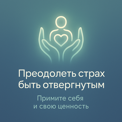 Преодолеть страх быть отвергнутым