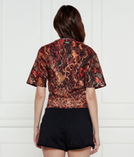 Блузка Just Cavalli - разноцветная(78PAHE01CJ110)