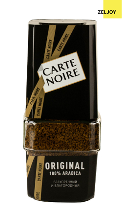 Кофе растворимый, Carte Noire Original 190 гр. ст/б