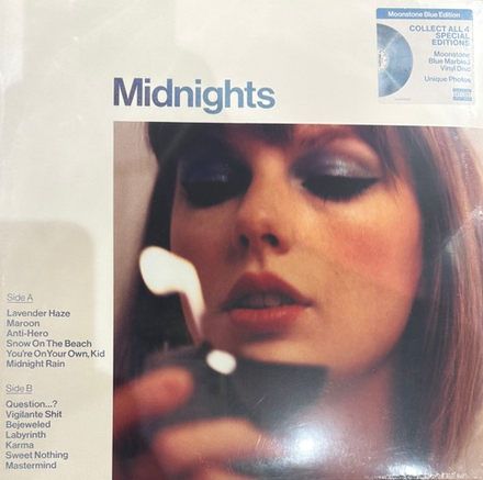 Виниловая пластинка Taylor Swift ‎– Midnights LP Blue