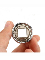 Набор головок 12 гранные 19 шт, торцевые головки 1/2, двенадцатигранные